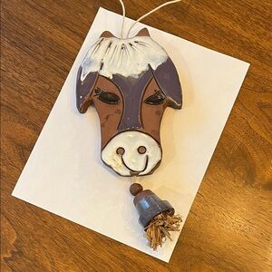 Vintage Pacific Stoneware wall decor/mobile